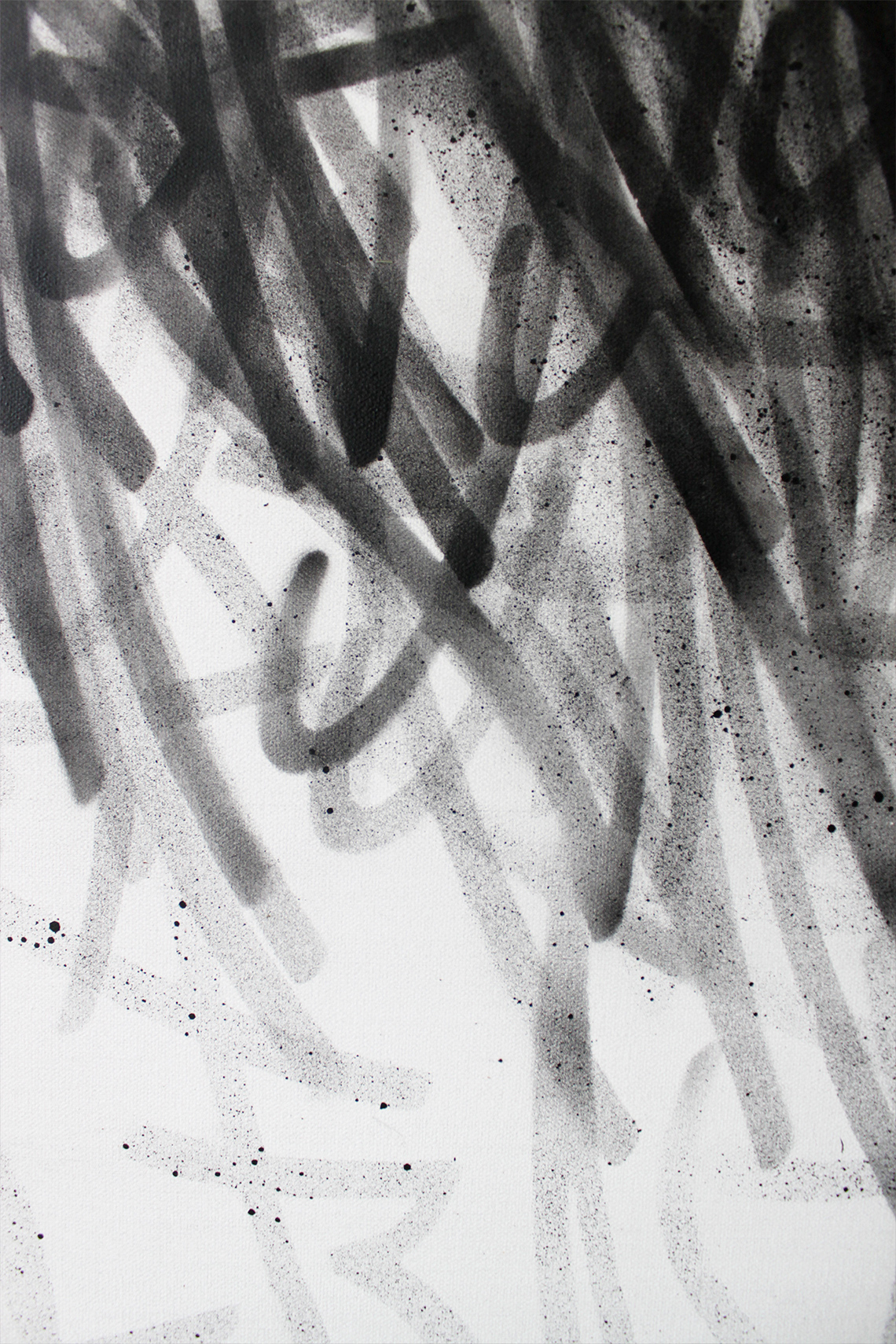 Toile graffiti art contemporain